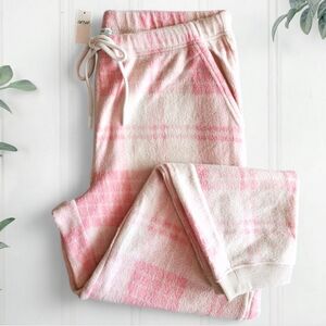 New Aerie Snowed In Fleece Joggers